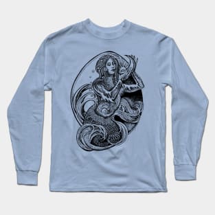 Mermaid, spirit of water Long Sleeve T-Shirt